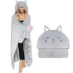 Moyel Cat Blanket Hooded Cat Gifts 