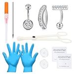 QWALIT Belly Button Piercing Kit Be