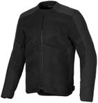 Alpinestars C-1 Air Jacket, Lightweight & Stylish, Touring & Commuting Motorcycle Jacket with Breathable Construction, Black, Large