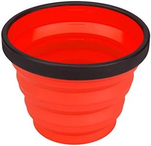 Sea to Summit X-Series Collapsible Silicone Camping Drinkware, Cup (8.3 fl oz), Red