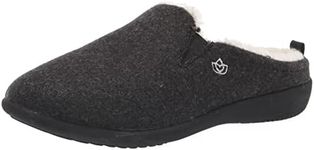 Spenco Women's Dundee Slipper, Black, Numeric_6 Wide