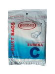 24 Eureka C Allergy Mighty Might canister Vacuum Bags, White Westinghouse, Floorshow Cleaner, Home Cleaning Systm, Commercial Vacuum Cleaners, 52318, 52318-12, 57697-12 Filteraire,S3191B , S3191E