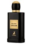 Maison Alhambra Black Origami for Unisex Eau de Parfum Spray, 3.4 Ounce