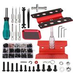 RC Car Repair Work Stand 532 PCS RC Screw Kit and RC Repair Kit for Arrma Redcat Traxxas Axial HPI Losi 1/8 1/10 1/12 1/16 Scale RC Cars Trucks Crawler