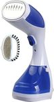 Kostech Portable Garment Steamer iron Press for Clothes, Mini Travel Handheld Garment Steamer,Fabric Wrinkle Remover and Clothes Steamer,1500 Watts 30-Second Fast Heat-Up,200ml(7 oz) Detachable Water Tank (Blue)