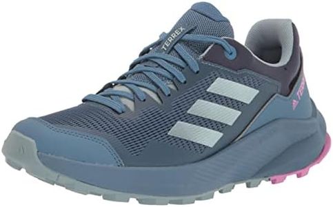 adidas Womens Terrex Trailrider Trail Running Shoe, Wonder Steel/Magic Grey Met/Pulse Lilac, 8