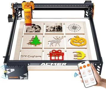 ACMER P1 S PRO 6W Laser Cutter für Anfänger, Wi-Fi-Ferngravur Laser Graviermaschine Laserschneider, Gravurwerkzeug 380 * 370mm, Laser Gravur Gerät für DIY Metall/Glas/Holz