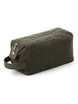 Quadra QD651 Heritage Waxed Canvas Wash Bag