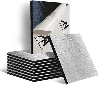 Nogevo 236mil 18sqft Car Sound Deadening Mat-Closed Cell Foam and Glass Fiber Auto Sound Deadener & Heat Insulation Material-Heat Shield Automotive for Hood Engine Roof Door and Trunk Dampening