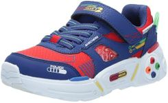 Skechers Kids Game Kicks: Gametronix 2.0 Sneaker, Black Multi, US 1 Big Kid