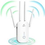 WiFi Extender WiFi Booster, 1200Mbps WiFi Extender Booster Dual Band 5.8G 2.4G Internet Booster WiFi Range Extender WiFi Repeater for Home