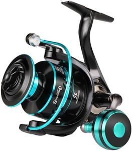 Sougayilang Spinning Reels Light Weight Ultra Smooth Powerful Fishing Reels Blue 2000