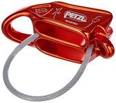 PETZL Unisex – Adult's BELAY Safety Device, Red/Orange, standard size