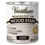 Varathane 297424 Premium Fast Dry Wood Stain, 32 oz, Antique White