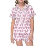 Summer Pajamas for Girls 2 Piece Pa