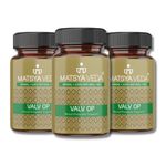 MATSYA VEDA Herbals: ValvOp | Improves Cholesterol & High Blood Pressure | 10+ Ayurvedic Ingredients | 180 Veg Capsules | Pack of 3