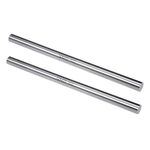 uxcell Round Steel Rod, 12mm HSS Lathe Bar Stock Tool 200mm Long, for Shaft Gear Drill Lathes Boring Machine Turning Miniature Axle, Cylindrical Pin DIY Craft Tool, 2pcs