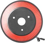 OFFROAD GAMERS Spare Tire Brake Light LED Third Brake Light Compatible for 2021 2022 2023 Ford Bronco, 3-Sided Bright Red High-Mounted Brake Light Plug and Play Brake Light Rear LED Ring Wheel Light