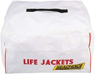 Seachoice Heavy-Duty 6-Capacity Life Jacket, Nylon Storage Bag w/Carrying Handles,White