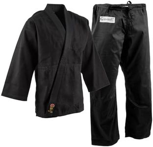 ProForce Gladiator Judo Gi/Uniform - Black - Size 4