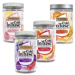 Twinings Cold Infuse Bundle of 4 Cold Tea Flavour Selection with Hubsidia TY Card