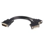 StarTech.com DMS 59 Splitter Cable - 8in - DMS 59 to 1 x DVI / 1 x VGA - Y Cable - DMS 59 to VGA - Monitor Splitter Cable - DMS 59 Cable