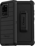OtterBox Defender Series Case for Samsung Galaxy S20 Ultra / S20 Ultra 5G (Only) - Holster Clip Included - Microbial Defense Protection - Retail Packaging - Black