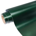 VINYL FROG Metallic Permanent Vinyl Satin Adhesive Vinyl Roll 1x6ft Dark Green Craft Vinyl for Mug, Cup, Window & Home Deco,and Other DIY Projects