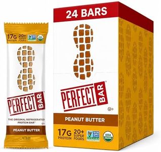Perfect Bar Original Refrigerated Protein Bar, Peanut Butter, 2.5 Ounce Bar, 8 Count (Pack of 3)