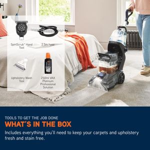 Vax SpinScrub Carpet Cleaner – 1200W Powerful Deep Cleaning