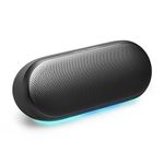 Harman Kardon Luna 2 - Wireless Bluetooth Speaker with AI Sound Boost, Ambient Light, IP67 Waterproof & dustproof, Built-in Battery for 12 Hours Playtime, Multi-Speaker Connection by Auracast (Black)