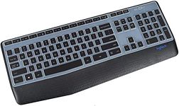 JESRA Dust Proof Desktop Keyboard dust Cover for Logitech Laptop MK345 (Black, 0.03 x 7.87 x 5.51 inches)