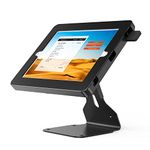 Beelta POS Tablet Stand, Retail Kiosk Tablet Stand for Desk Retail Flip Lockable Rotate Swivel Compatible with iPad 10.2 Gen 7 8 9th BSC401T