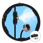 lifeegrn Misters for Outside Patio, Outdoor Misting System for Patio, Water Mister Outdoor, Outdoor Mister System for Patio Garden Trampoline Greenhouse