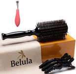 Belula Boar Bristle Round Brush for