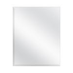 MCS Frameless Wall Mirror with 1 inch Bevel, 24x30 inch