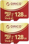ORICO 128GB(2 Packs) microSDXC UHS-I Memory Card, 100MB/s, 4K UHD Recoding, U3, Class10, V30, A1, Micro SD for Action Camera, Dash Cam, TF Card F3