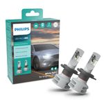 Philips Ultinon Pro5100 LED car headlight bulb (H4), 160%, 5.800K, set of 2