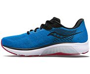 Saucony Men's Guide 14 Running Shoe, Royal/Fire/Berry, 7 UK