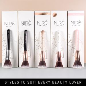 Niré Beauty 15-Piece Makeup Brush Set – Professional Face & Eye Brushes