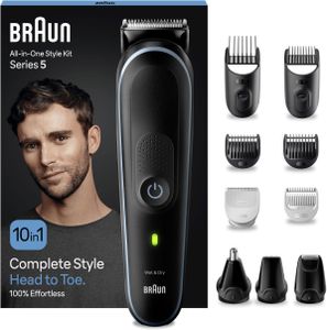 Braun Series 5 10-in-1 Grooming Kit – Beard, Hair & Body Trimmer