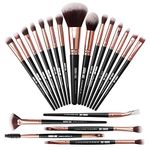 Makeup Brushes 20Pcs Makeup Brush Set Professional Make Up Brushes Premium Synthetic Foundation Brush Travel Soft Blending Face Powder Blush Concealers Eye Makeup Brushes Set Kits