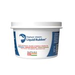 Elephant Shield Liquid Rubber For Long Lasting Waterproofing For Sheet Joints & Bolt Holes Gutter Joints Roof And Wall Crack Solar Panel Damp Wall Qty- 250ml With Rf Fabric, 1 Brush)