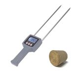 TK100H Portable Hay Moisture Meter, Hay Moisture Tester with Probe, Backlit Display, Moisture Meter Probe for Hay, Forage Grass, Leymus Chinensis, Alfalfa Ensuring Hay Quality