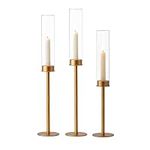 Glasseam Tall Candle Holders for Ca