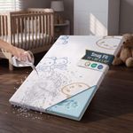 Aeepilo 38"x26"x1.42" Dual-Sided Gel Memory Foam Pack and Play Mattress Pad