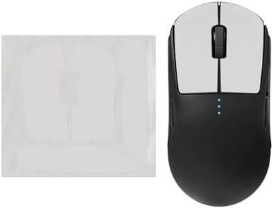 kwmobile Nastro Antiscivolo per Mouse da Gioco Compatibile con Logitech G Pro Wireless 1 Griptape - Facile da Applicare e Sottile - 0,5 mm - bianco