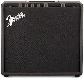 Fender Mustang LT25 Guitar Amp, 25-Watt Combo Amp, with 2-Year Warranty, 30 Preset Effects with USB Audio Interface for Recording