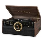 Victrola Bluetooth Record Players & Turntable, Espresso (VTA-270B-ESP)