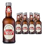 Fentimans Ginger Beer - Botanically Brewed Soft Drink - Exquisitely Crafted and Refreshing Soft Drinks Soft Drinks - Gluten-Free and Vegan Friendly Soft Drinks - 12 x 275 ml Bottles